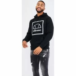 Ellesse Sweat Vega OH noir / - SHK12792 Sweats & Polaires Couleur Noir -Ellesse Soldes 22520074 500 C