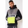 Ellesse Sweat à capuche demi-zip Periodic OH noir / - SHK12272 Sweats & Polaires Couleur Noir -Ellesse Soldes 22520099 500 A