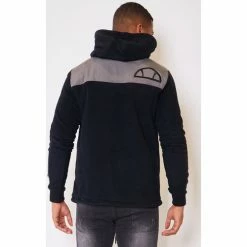 Ellesse Sweat à capuche demi-zip Periodic OH noir / - SHK12272 Sweats & Polaires Couleur Noir -Ellesse Soldes 22520099 500 D