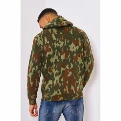 Ellesse Sweat Primero camo OH vert / - SHK12433 Sweats & Polaires Couleur Vert -Ellesse Soldes 22520351 500 D