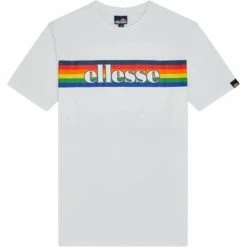 Ellesse 183797 T-shirts & Polos Couleur Blanc