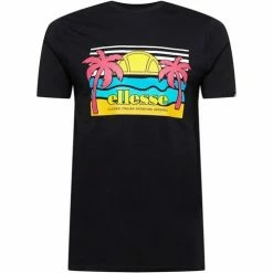 Ellesse 183798 T-shirts & Polos Couleur Noir