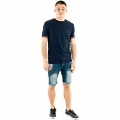 Ellesse shm14551 T-shirts & Polos Couleur bleu -Ellesse Soldes 22548406 500 B