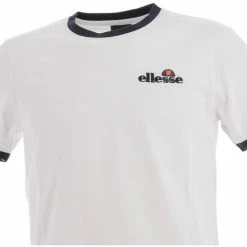 Ellesse Meduno teeshirt h blanc T-shirts & Polos Couleur Blanc -Ellesse Soldes 22571678 500 C