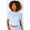 Ellesse Crop top Derla bleu / - SGJ11884 T-shirts & Polos Couleur Bleu -Ellesse Soldes 22573959 500 A