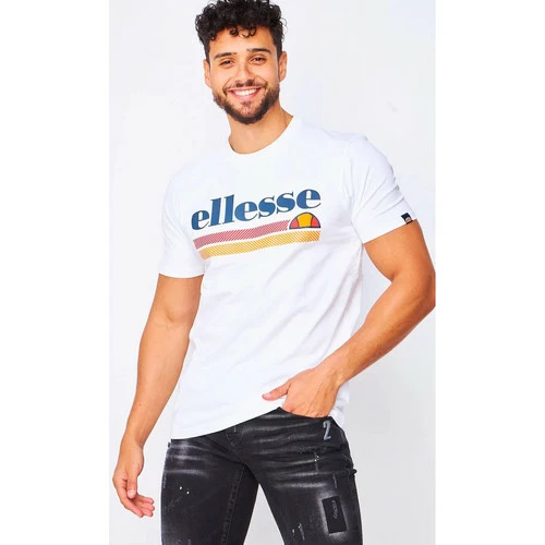 Ellesse T-shirt Triscia blanc / - SHI11156 T-shirts & Polos Couleur Blanc 3 Ellesse T-shirt Triscia blanc / - SHI11156 T-shirts & Polos Couleur Blanc