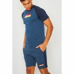 Ellesse T-shirt Kershaw bleu / - SHI11291 T-shirts & Polos Couleur Bleu -Ellesse Soldes 22573995 500 C