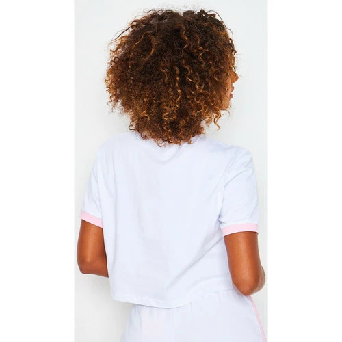 Ellesse Crop top Derla blanc / - SGJ11884 T-shirts & Polos Couleur Blanc 6 Ellesse Crop top Derla blanc / - SGJ11884 T-shirts & Polos Couleur Blanc – Image 4