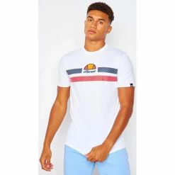 Ellesse T-shirt Glisenta blanc / - SHI09758 T-shirts & Polos Couleur Blanc