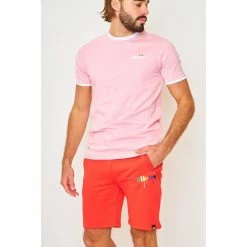 Ellesse T-shirt Meduno rose / - SHI10164 T-shirts & Polos Couleur Rose -Ellesse Soldes 22574175 500 C