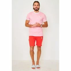 Ellesse T-shirt Meduno rose / - SHI10164 T-shirts & Polos Couleur Rose -Ellesse Soldes 22574175 500 D