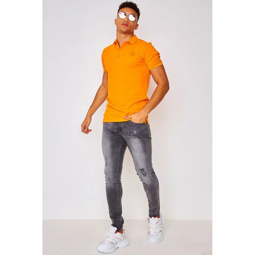 Ellesse Polo Parioli orange / - SHI11057 T-shirts & Polos Couleur Orange 5 Ellesse Polo Parioli orange / - SHI11057 T-shirts & Polos Couleur Orange – Image 3