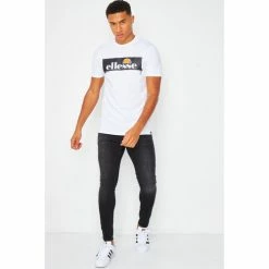 Ellesse T-shirt Sulphur blanc / - SHK12262 T-shirts & Polos Couleur Blanc -Ellesse Soldes 22574281 500 C