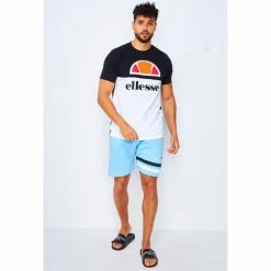 Ellesse Short Tognazza bleu / - SHI12360 Shorts & Bermudas Couleur Bleu -Ellesse Soldes 22574381 500 C