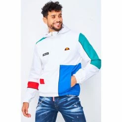 Ellesse Veste Massiah OH blanche / - SHI11300 Vestes Couleur Blanc -Ellesse Soldes 22574471 500 C