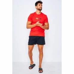 Ellesse T-shirt Giorvoa rouge / - SHI11169 T-shirts & Polos Couleur Rouge -Ellesse Soldes 22574480 500 D