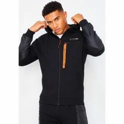 Ellesse Sweat zippé Mucchio noir/noir / - SHK12449 Vestes Couleur Noir -Ellesse Soldes 22574631 500 C