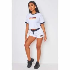 Ellesse Short Tang blanc / - SGI11073 Shorts & Bermudas Couleur Blanc -Ellesse Soldes 22574802 500 D