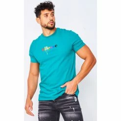 Ellesse T-shirt Giorvoa vert / - SHI11169 T-shirts & Polos Couleur Vert -Ellesse Soldes 22574884 500 E