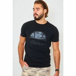 Ellesse T-shirt Alta Via noir / - SHI11167 T-shirts & Polos Couleur Noir -Ellesse Soldes 22574934 500 C