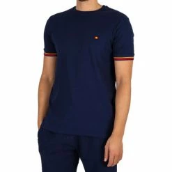 Ellesse T-shirt Tours T-shirts & Polos Couleur Bleu -Ellesse Soldes 22580660 500 B