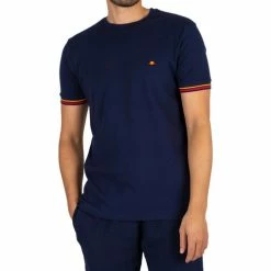 Ellesse T-shirt Tours T-shirts & Polos Couleur Bleu -Ellesse Soldes 22580660 500 C