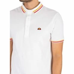 Ellesse Polo Solana T-shirts & Polos Couleur Blanc -Ellesse Soldes 22580664 500 E