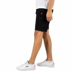 Ellesse Short cargo Panama Shorts & Bermudas Couleur Noir -Ellesse Soldes 22580670 500 C