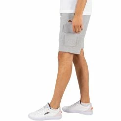 Ellesse Short cargo Panama Shorts & Bermudas Couleur Gris -Ellesse Soldes 22580706 500 C
