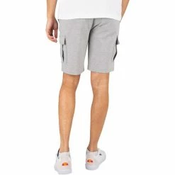 Ellesse Short cargo Panama Shorts & Bermudas Couleur Gris -Ellesse Soldes 22580706 500 D