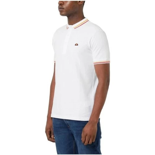 Ellesse T-shirts & Polos Couleur Blanc 4 Ellesse T-shirts & Polos Couleur Blanc – Image 2