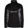 Ellesse Veste enfilable noir ANCELOTA SXM13815 Vestes Couleur Noir -Ellesse Soldes 22652119 500 A