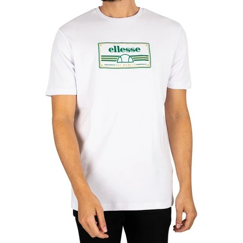 Ellesse T-shirt Rochette T-shirts & Polos Couleur Blanc 4 Ellesse T-shirt Rochette T-shirts & Polos Couleur Blanc – Image 2