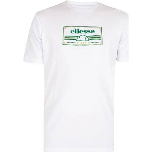 Ellesse T-shirt Rochette T-shirts & Polos Couleur Blanc 7 Ellesse T-shirt Rochette T-shirts & Polos Couleur Blanc – Image 5