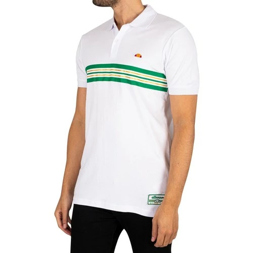 Ellesse Polo Doppio T-shirts & Polos Couleur Blanc 4 Ellesse Polo Doppio T-shirts & Polos Couleur Blanc – Image 2