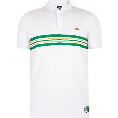 Ellesse Polo Doppio T-shirts & Polos Couleur Blanc 7 Ellesse Polo Doppio T-shirts & Polos Couleur Blanc – Image 5