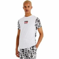 Ellesse CAMISETA BLANCA HOMBRE SHM14517 T-shirts & Polos Couleur Blanc