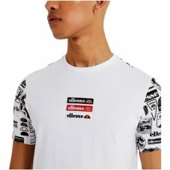 Ellesse CAMISETA BLANCA HOMBRE SHM14517 T-shirts & Polos Couleur Blanc -Ellesse Soldes 22737037 500 C