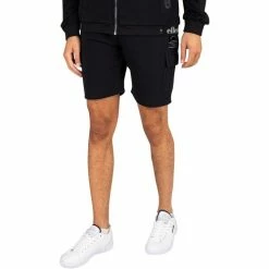 Ellesse Michael Fleece Sweat Shorts Shorts & Bermudas Couleur Noir
