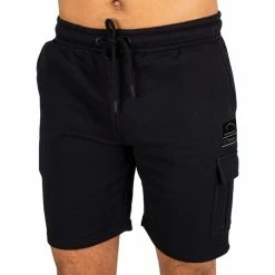 Ellesse Michael Fleece Sweat Shorts Shorts & Bermudas Couleur Noir -Ellesse Soldes 22882893 500 E
