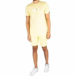 Ellesse T-shirt Tilanis T-shirts & Polos Couleur Jaune -Ellesse Soldes 22882941 500 F