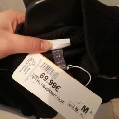 Veste Ellesse noire et blanche neuve avec étiquette Joggings & Survêtements Couleur Noir -Ellesse Soldes 23029702 500 D