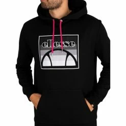 Ellesse Sweat à capuche épais Sweats & Polaires Couleur Noir 11 Ellesse Sweat à capuche épais Sweats & Polaires Couleur Noir -Ellesse Soldes 23160832 500 E