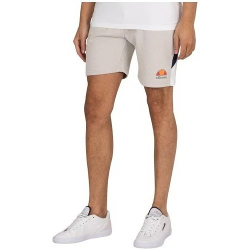 Ellesse SHORT FRESCA FLEECE - Gris - L Shorts & Bermudas Couleur Gris 3 Ellesse SHORT FRESCA FLEECE - Gris - L Shorts & Bermudas Couleur Gris
