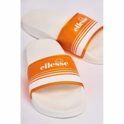 Ellesse Claquettes Filippo Jacquard Mules / Sabots Couleur Blanc -Ellesse Soldes 23268005 500 D