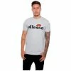 Ellesse Tee shirt homme Prado SHC07405 gris clair T-shirts & Polos Couleur Gris