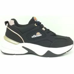 Ellesse CHAUSSURES ESTELLE FEMMES (EL12W60455)- Baskets mode Couleur Noir