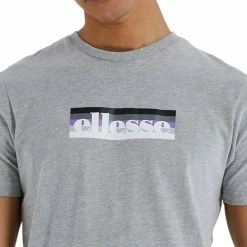 Ellesse Kiko Tee T-shirts & Polos Couleur Gris -Ellesse Soldes 23426564 500 C