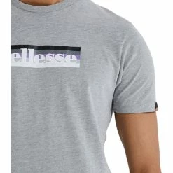 Ellesse Kiko Tee T-shirts & Polos Couleur Gris -Ellesse Soldes 23426564 500 D