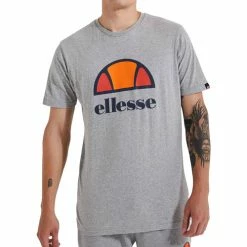 Ellesse Dyne Tee T-shirts & Polos Couleur Gris -Ellesse Soldes 23447336 500 B